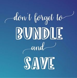 Bundle items and save!
